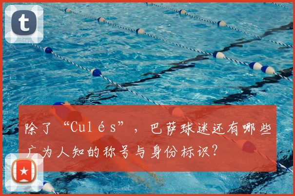 除了“Culés”，巴萨球迷还有哪些广为人知的称号与身份标识？